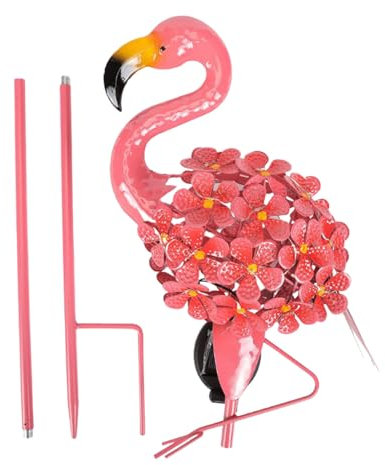 Garten Sonnenlicht im Freien - Solarkraft Flaming - Gostake Light, Metall Flaming - Gehen im Freien wurden in Form von Flamingo nicht nur für Beleuchtung, sondern auch für schöne Dekorationen entworfe