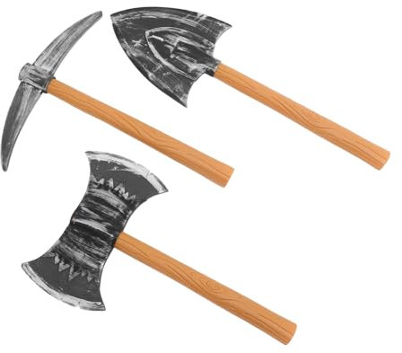 BESPORTBLE 3Stücke Spitzhacke Schaufel Realistische Kostüm Requisiten für Halloween Bühnenauftritte und Cosplay Vielseitig Einsetzbar für Party Dekorationen und Kreative Rollenspiele