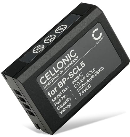 CELLONIC Akku kompatibel mit Leica M10 Monochrom, M10-P, M10-R, BP-SCL5