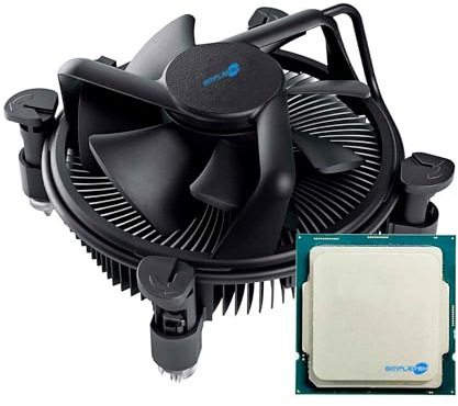 SIMPLETEK - Processore CPU i9-10900F 10-Core 20-Thread 2.80GHz-5.20 GHz 10th Gen - LGA 1200 | Con Dissipatore (Ricondizionato)