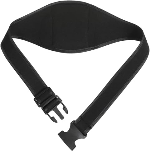STOBAZA Microphone Pouch Adjustable Polyester Mic Waist Belt Stylish Microphone Holder Pack Protects and Stabilizes for Fitness Instructors Body Sculpting