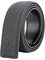 Vatee's Damen/Herren Echtleder-Ersatz-Gürtelriemen ohne Schnalle 38mm breit 110cm lang Schwarz