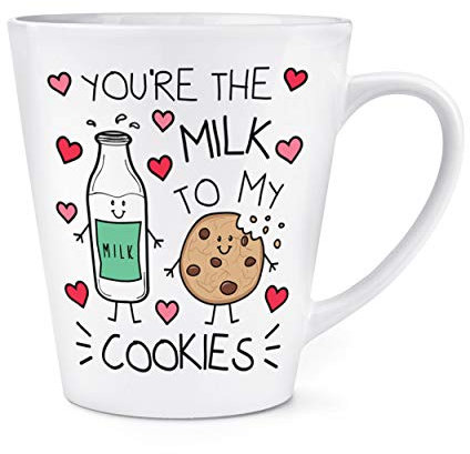 Sei il Latte To My Biscotti 12oz Latte Tazza