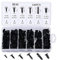 ANCLLO Lot de 146 rivets en plastique pour voiture GM