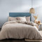 MATT & ROSE Housse de Couette 240x260 cm Unie Lin LAVÉ 2 Personnes | 100% Lin Lavé | Oeko-TEX | Naturel
