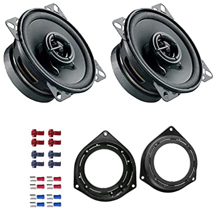 Phonocar Auto Lautsprecher Boxen 66020 120 Watt 10 cm 2 Wege Koax passend für Opel Astra H 2004-2010 Türen hinten