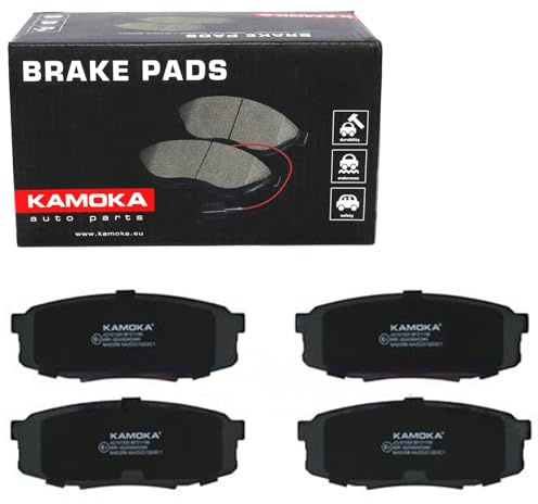 KAMOKA Bremsbelagsatz, Scheibenbremse JQ101325 Hinterachse | Kompatibel mit: TOYOTA LAND CRUISER 200, TUNDRA Pick-up