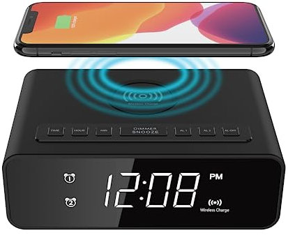 Denver Digitalwecker ECQ-106, mit Wireless-Ladefunktion