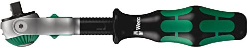 Wera Zyklop 1/4 Zoll Vierkant Ratsche CrV-Stahl, Länge 152 mm