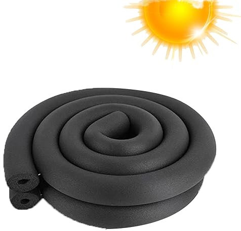 1.5m D'isolation De Tuyau Manchon,Pour Extérieure Conduites D'eau Chaude Et Froide Manchons Isolants,Diamètre Intérieur 6/10/13/16/20/25/32/40/50/63mm Cellules Fermées Mousse Manchon D'isolation ( Tai