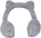 styleBREAKER Kinder Ohrenwärmer aus Plüsch mit Öhrchen, warme kuschlig weiche Winter Ohrenschützer, Earmuffs 04026067, Farbe:Grau