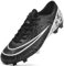 LECYGNB Zapatillas de Fútbol para Hombre Spike Aire Libre Profesionales Atletismo Entrenamiento Ligero Zapatillas de Deporte Turf Trainers Botas de Fútbol Negro EU 45