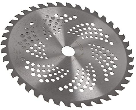 Leapiture Decespugliatore in carburo Lama per Tosaerba Tagliaerba Decespugliatore per carichi pesanti Lama da taglio Disco da taglio 255x25,4 mm Acciaio per la casa