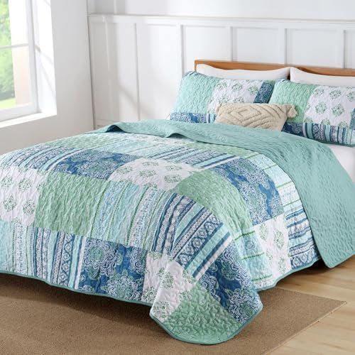 Dintszyayue GC02AC080832K3U-B Patchwork Quilt-Sets Bettwäsche