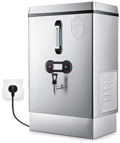 MiBoce 30L Gewerblicher Warmwasserbereiter, Automatischer Warmwasserbereiter Aus Edelstahl, Sicherer Und Trockener Brandschutz, Vollautomatischer Wassereinlass, Für Tee, Kaffee, Heimbüro