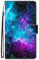 Nodigao Coque pour Samsung Galaxy A26 5G Cuir Antichoc avec Support Clapet Design Motif Drôle Étui Bumper Kickstand Case Cover Housse Portefeuille - Univers