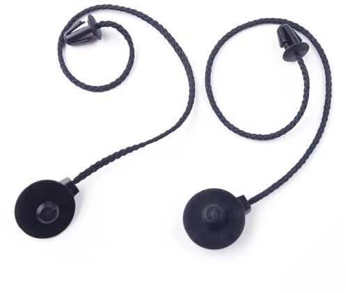 2 correas de sujeción for bandeja de almacenamiento de maletero trasero de coche, BM51A46538AA, compatibles con Ford, Focus y Hatchback (2012-2017).