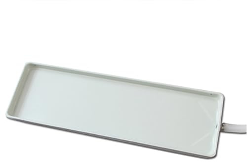 YANGLLYJ Bandeja de Goteo de Aire Acondicionado, Deposito Agua Aire Acondicionado, con Manguera para Fan Coil de Aire Acondicionado Central(111x24cm/43.7x9.4in)