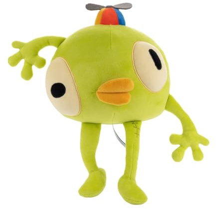 LCEDHZOC Peak Plush, 25CM Große Stofftiere Cartoon Spiel Plüschtiere Geschenke for Fans Kinder Heimdekoration(Green)