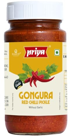 Priya Gongura & Redchilli Pickle 300g