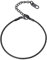 PROSTEEL 21cm Brazalete Mujer de Serpiente, Pulsera Negra de Eslabones Redondos