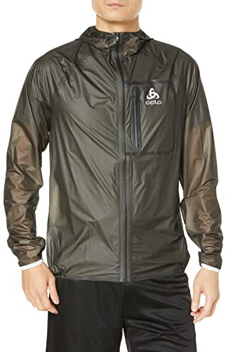 Odlo Herren Laufjacke ZEROWEIGHT DUAL DRY WATERPROOF, black, M