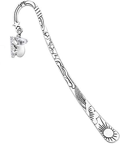 AKTAP süße Koala-Metall-Lesezeichen zum Lesen, Liebhaber, Lesezeichen mit Koalabär, Abschluss, Schriftsteller, Autor, Liebhaber, Geschenk