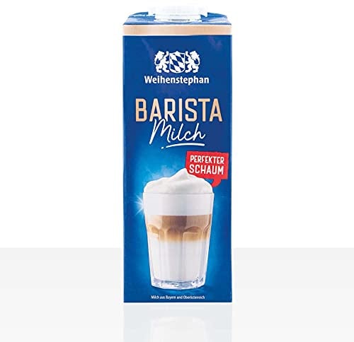 Weihenstephan Barista Milch 3% Fett, haltbare Vollmilch (12 x 1L)