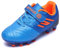 Mitudidi Fussball Schuhe Kinder Jungen Fußballschuhe Unisex Low Top Fussball Schuhe Junge Outdoor Sportschuhe Mädchen Trainingsschuhe Halle Turnschuhe Blau 37