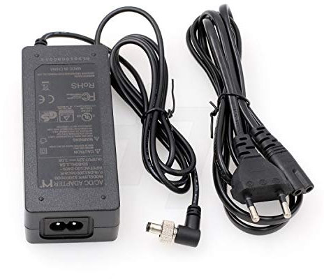 HangTon Adaptador de corriente de bloqueo AC DC para SmallHD Atomos Ninja V Inferno Monitor PIX-E5 PIX-E5H PIX-E7 Grabadora de vídeo
