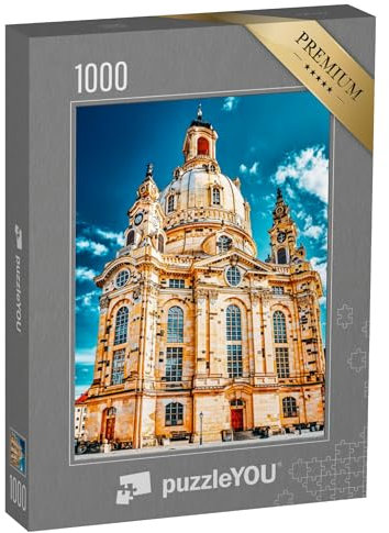 puzzleYOU: Puzzle 1000 Teile „Die Frauenkirche in Dresden, Deutschland“ – aus der Puzzle-Kollektion Dresden, Deutsche Städte