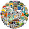 10/50/100 Stück Outdoor Explore Bergsteigen Aufkleber Laptop Gitarre Gepäck Wasserdicht Graffiti Aufkleber Aufkleber Kinder Classic Toys
