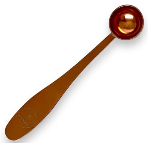 MatchaMaku 1 gram Matcha Measuring Spoon/ tea power scoop-COPPER -Perfect for a serving size Stainless Steel