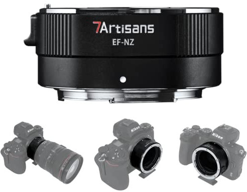 7artisans EF-NZ Objektiv Adapter Ring Für Canon EF-S Objektiv Für Nikon Z Kamera Z6 Z7 Z50 Z5 Z6II Z7II Z9 Adapter Objektive.