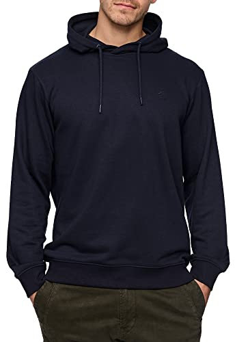 Indicode Herren Simpson Sweatshirt mit Kapuze | Hoodie Kapuzenpullover für Männer Navy, XXL
