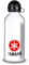 Gourde/Bouteille d'eau en Aluminium - Acier Inoxydable (thermos 24h) réutilisable 330ml à 750ml, Moto (Aluminium, Gourde Sport 650ml)