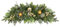 SHACOS Weihnachtskranz Deko 65 cm, Weihnachten Swag, Weihnachtsgirlande, Tannenkranz Künstlich Weihnachtsdeko Kranz Weihnachten Dekokranz Türkranz Weihnachten Wandkranz Weihnachtsdekoration