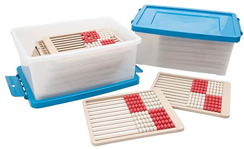 Betzold - Rechenrahmen aus treeNside-Material ZR bis 100 mit Aufbewahrungsbox