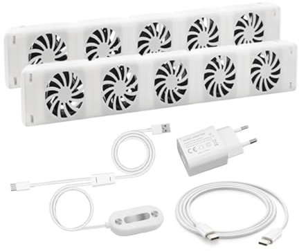 QH Turbo Booster Radiador Ventilador Duo Set