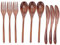 HAOHIZE Tenedores de Madera Cucharas Cuchillos para Comer, 9 Piezas Juego de Utensilios de Cocina de Madera Reutilizables Cubiertos de Madera de Viaje Cubiertos Vajilla Juego de