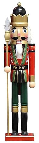 A2ZWORLD Schiaccianoci di Natale Grande, Soldato Schiaccianoci 50cm, 1 Pezzo, Colorati