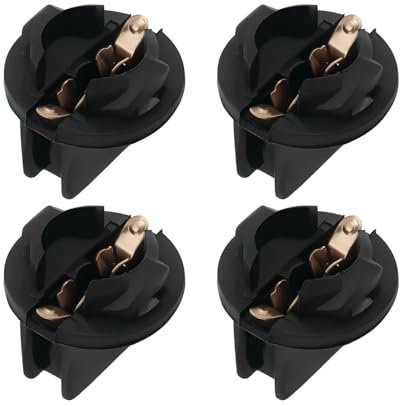 ECSiNG 4pcs Connecteurs de Douille d'ampoule de Feu Arrière de Tableau de Bord de Feu de Freinage de Voiture T10 63258389736 63250391729 Compatible avec BMW Z3 E36 1502-2002 Tii 2500-3.3Li