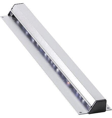 Alipis Wandmontierter Beleghalter aus Aluminiumlegierung Silber Hitzebeständig und Selbstklebend zur Geordneten Aufbewahrung von Bestellungen in Restaurants und Kantinen