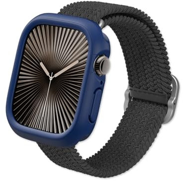RhinoShield Bumper Case kompatibel mit Apple Watch Series 11/10 [42mm] | Schlankes Schutz-Case, leicht & stoßabsorbierend - Königsblau