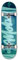 Mob Skateboard Paperwork Complete 8.25 Complete - Komplettboard 32 x 8.25 Zoll - Holzboard aus Ahornholz - fertig montiert - Anfänger und Profi Skateboard für Jugendliche, Erwachsene - Blau