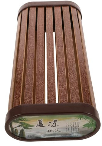 Alipis Bambuskissen Kühlend Für Nacken Badekissen Aus Bambusgewebe Nackenstütze Atmungsaktiv Für Sommer Und Senioren