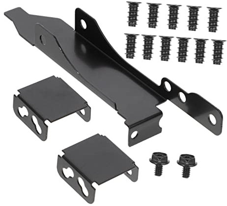 KICHOUSE 1Set Pci Slot Fan Mount for Computer Video Card Cooling Durable Material Noise Reduction Finish Compatible with Graphics Cards
