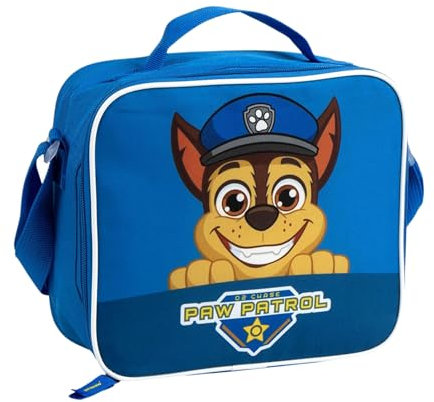 That Mouse Fashion Official Paw Patrol Isothermic Lunch Bag for Kids | Paw Patrol Lunch Bag Featuring Chase | Perfect for School or Nursery