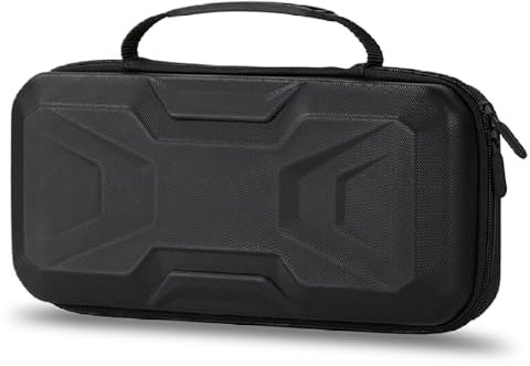 Funda de Transporte para Switch 2 Consola A Prueba de Golpes Bolso Protector de Viaje Antiarañazos Antigolpes Bolsa de Almacenamiento Maleta organizadora Caja rígida Accesorios (Negro)