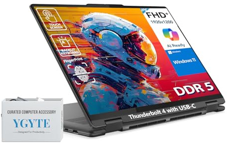 Lenovo Yoga 7i 2 in 1 Laptop Touchscreen, 16 pollici FHD+360 Pieghevole Touch Screen Convertibile, Intel Core Ultra 7, 16GB DDR5 RAM 1TB SSD, Windows 11|Retroilluminato|Impronte digitali|